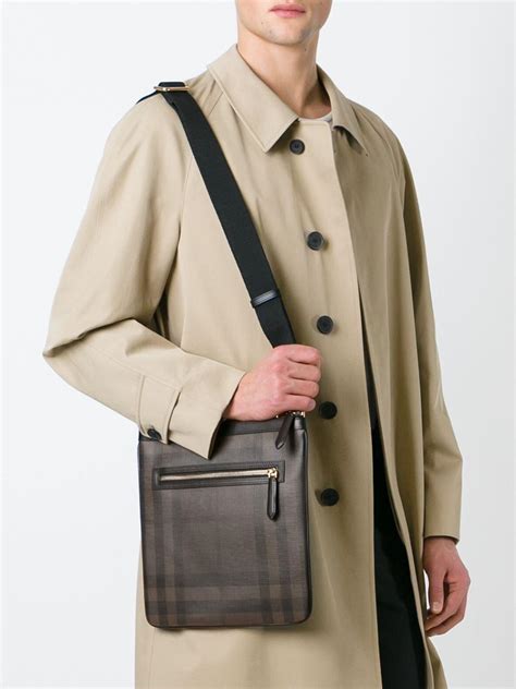 burberry side bag mans|Burberry crossbody bag men's sale.